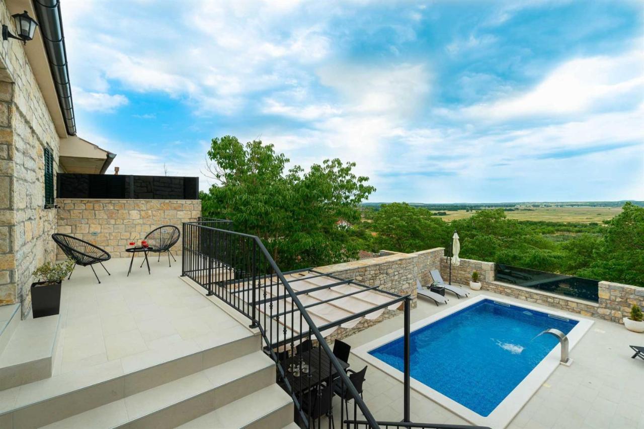 Stone Villa Didovi Snovi With Heated Pool Lisane Ostrovicke Exterior foto