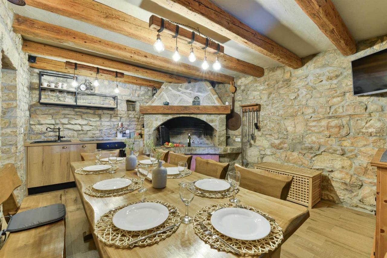 Stone Villa Didovi Snovi With Heated Pool Lisane Ostrovicke Exterior foto