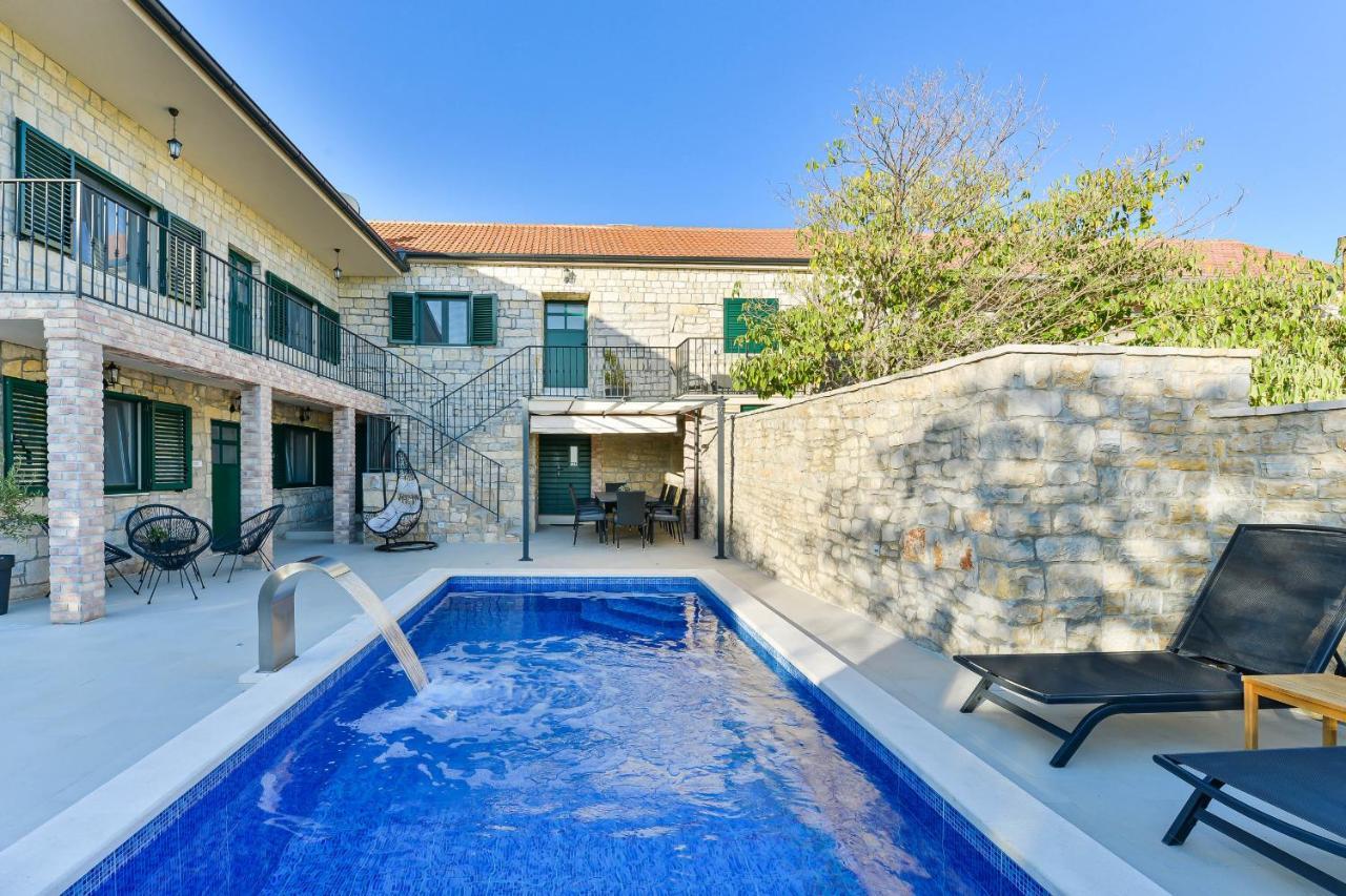 Stone Villa Didovi Snovi With Heated Pool Lisane Ostrovicke Exterior foto
