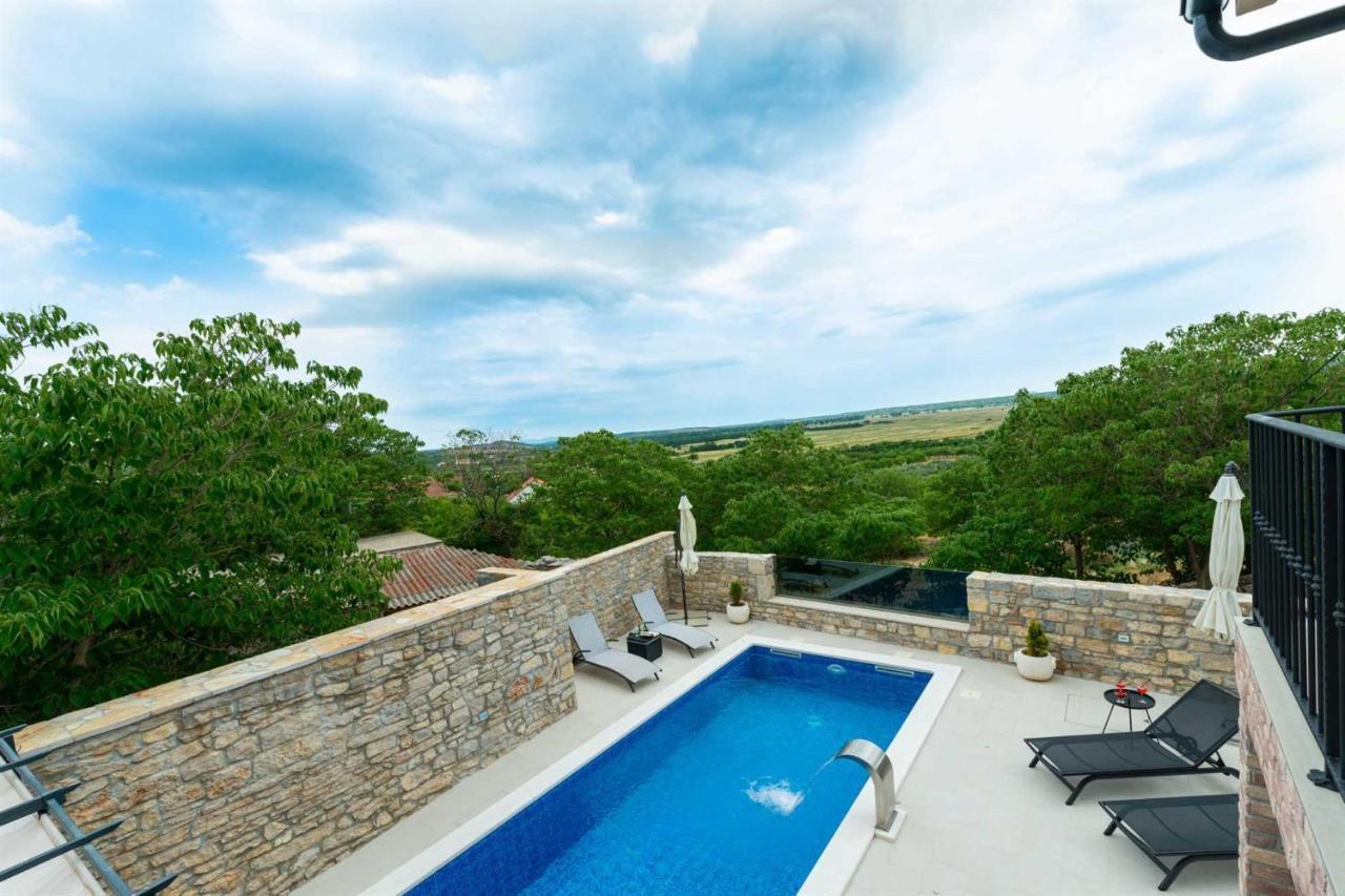Stone Villa Didovi Snovi With Heated Pool Lisane Ostrovicke Exterior foto
